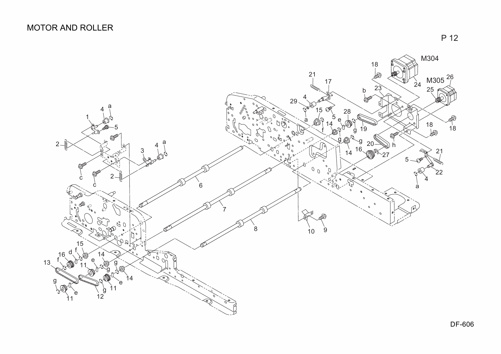 Konica-Minolta Options DF-606 15SA Parts Manual-5